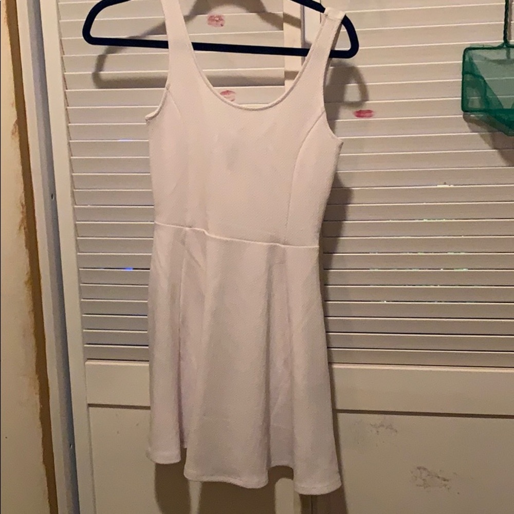 White flowy party dress